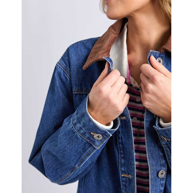 ELM Lilian Denim Barn Jacket image number 2